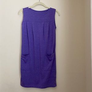 American Apparel Dress with Pockets, Small, Purple